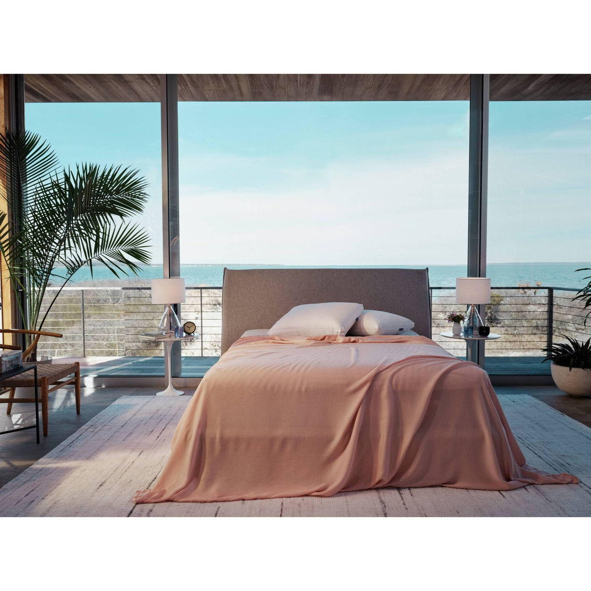 Dusty Rose Twin Hyperlite Sheet Set B488
