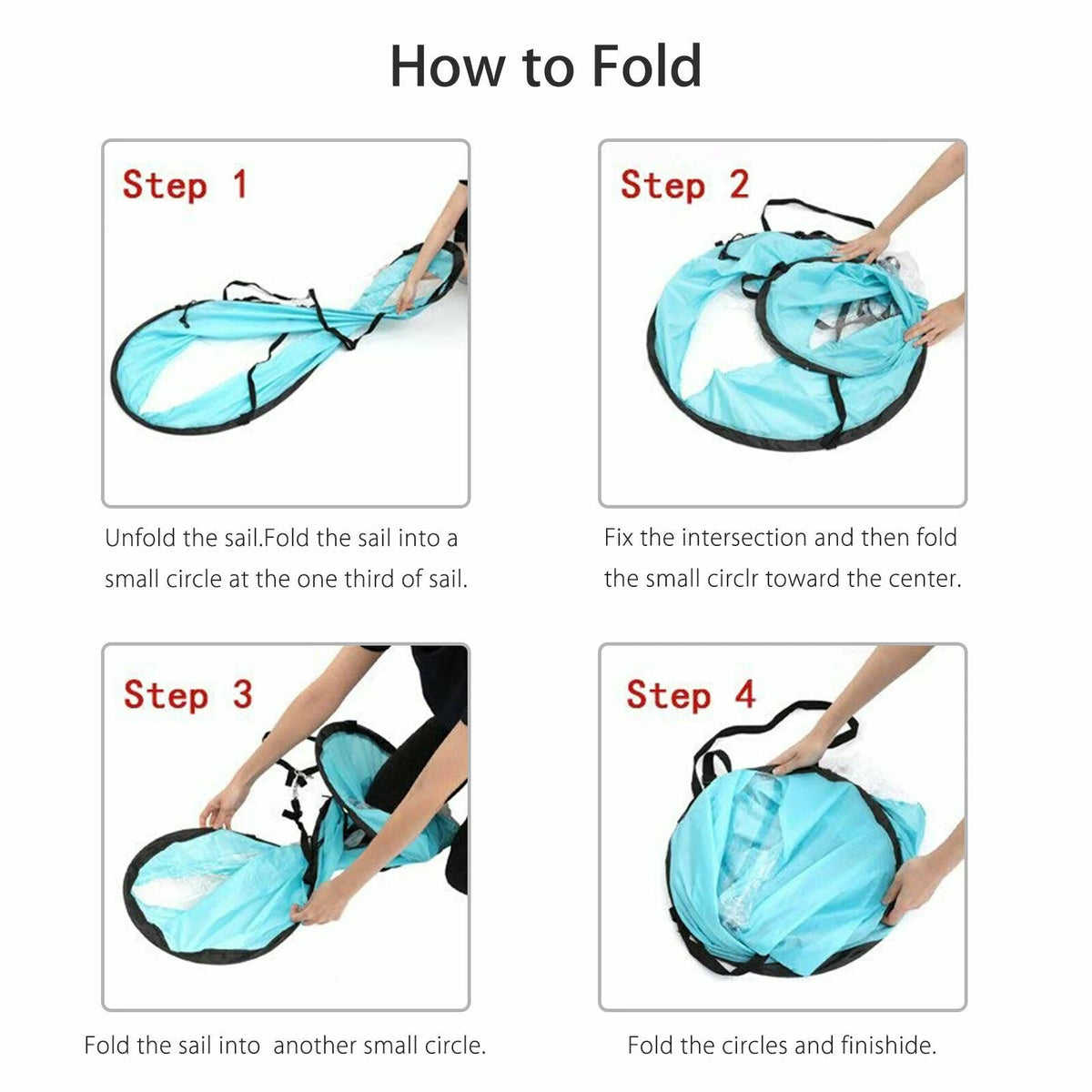Foldable Kayak Wind Sail Kit N535