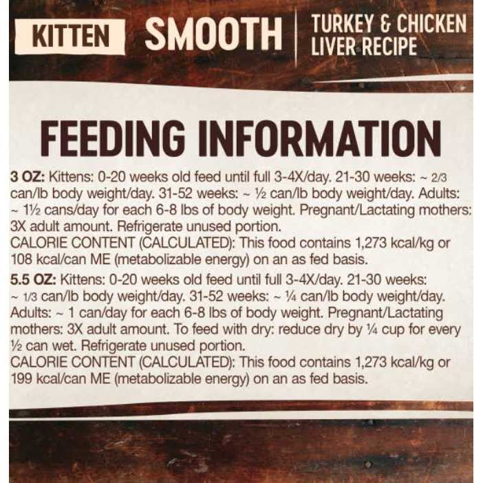 Grain-Free Turkey & Chicken Liver Pate Canned Kitten Food R8861