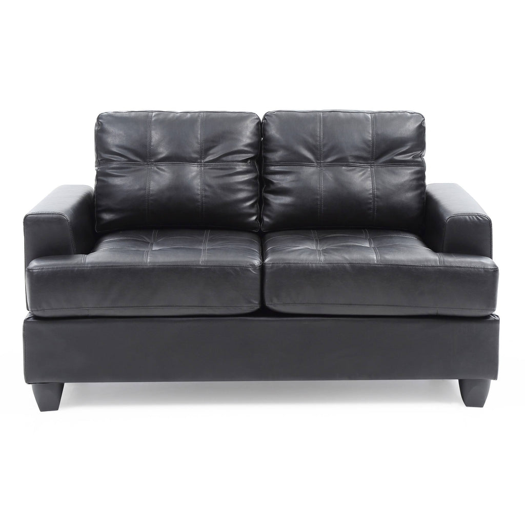 Black Loveseat J98839