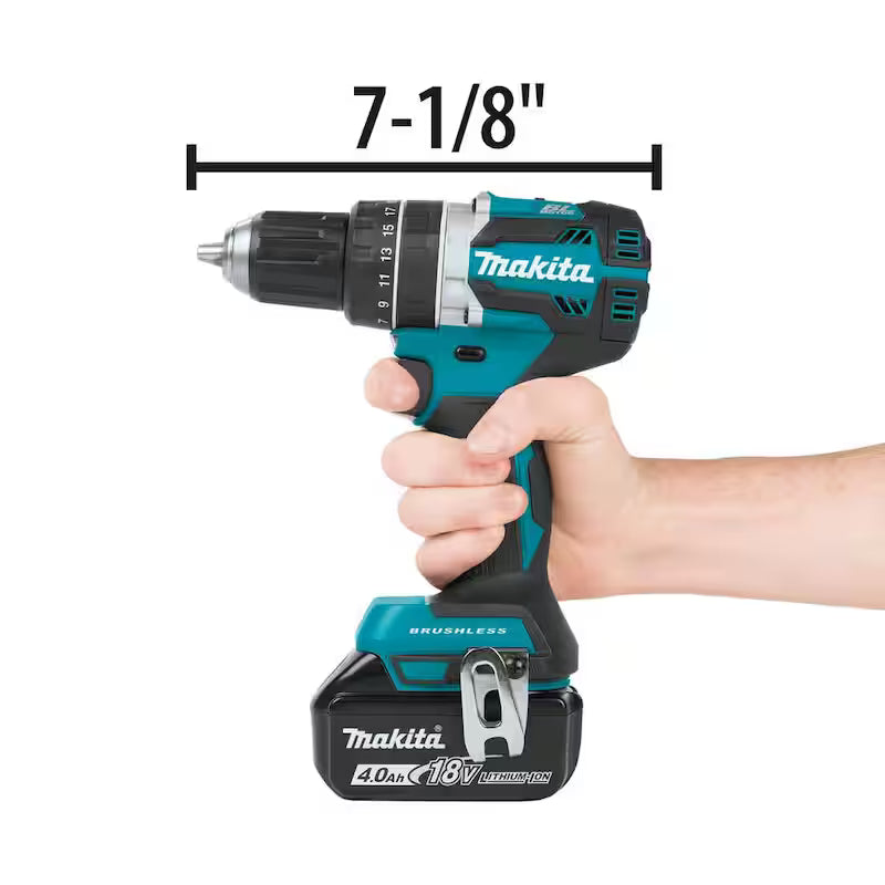 18V Lithium-Ion Brushless Cordless Hammer Drill and Impact Driver Combo Kit L774