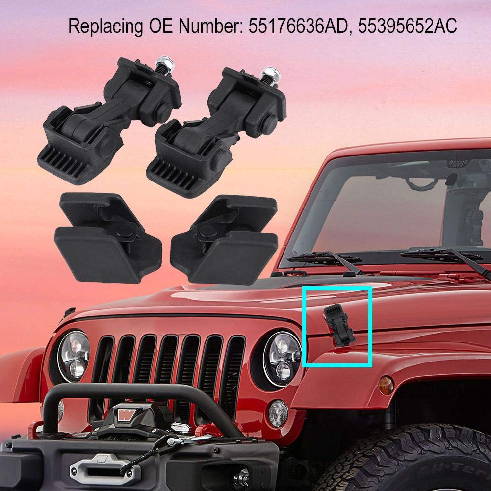 Hood Latch Catch Set of 2 L65876