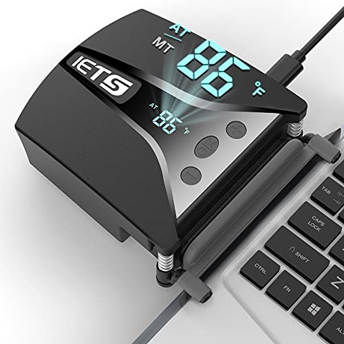 Laptop Fan Cooler with Temperature Display F2060