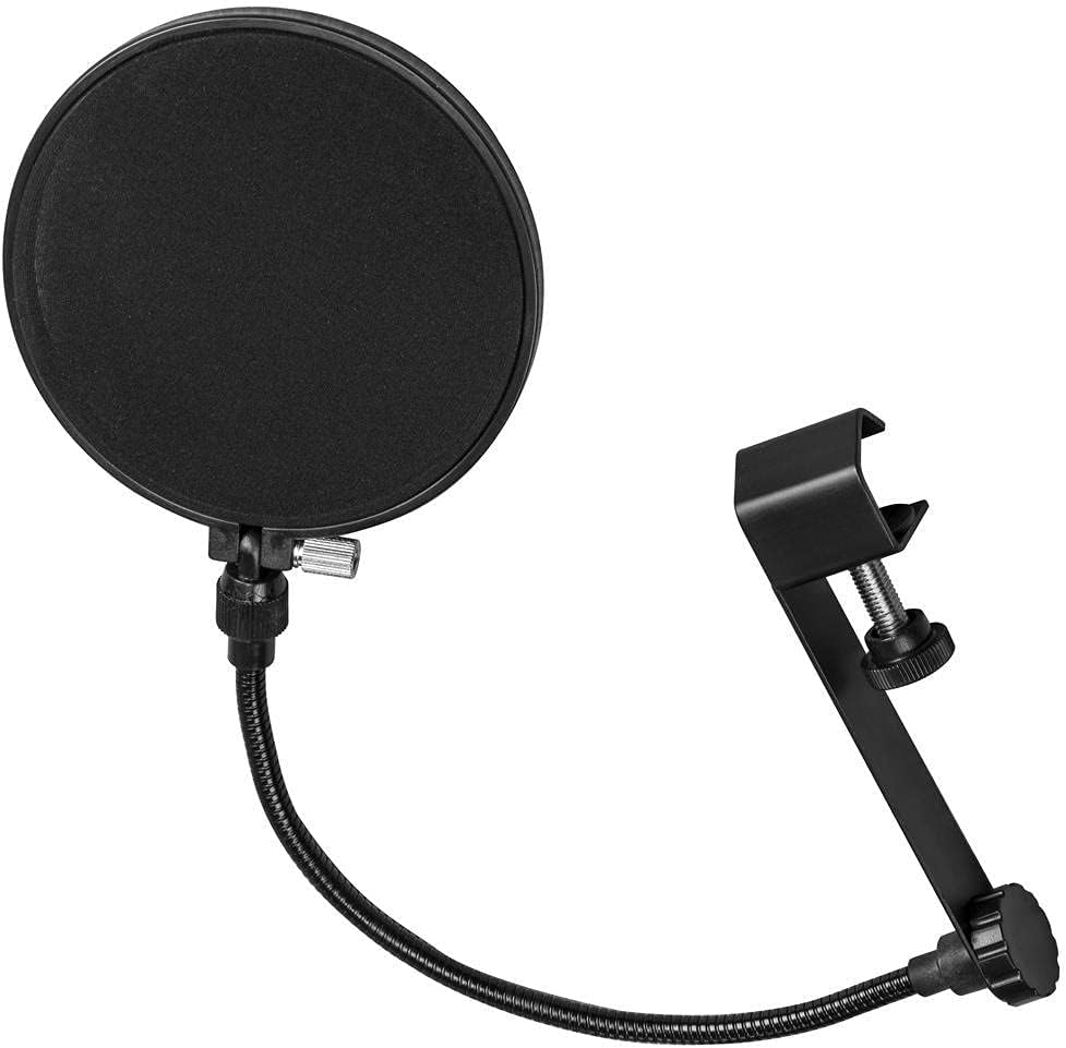 USB Audio Interface with CM25 Condenser Microphone and SH-450 Headphones H196