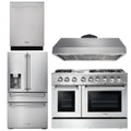 48 Propane Dual Fuel Range, Range Hood, Refrigerator, Dishwasher A974