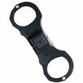Black Steel Rigid Handcuffs N861034