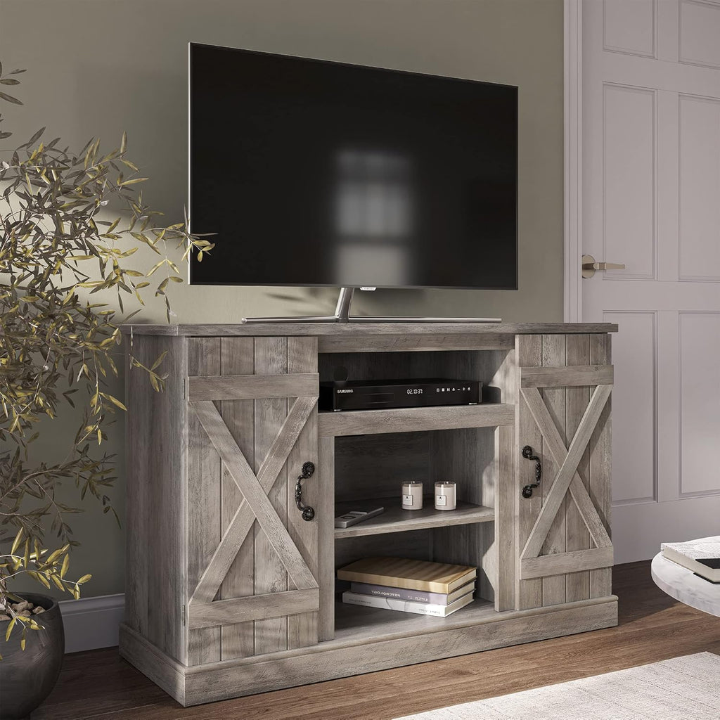 Espresso Electric Fireplace TV Stand B471