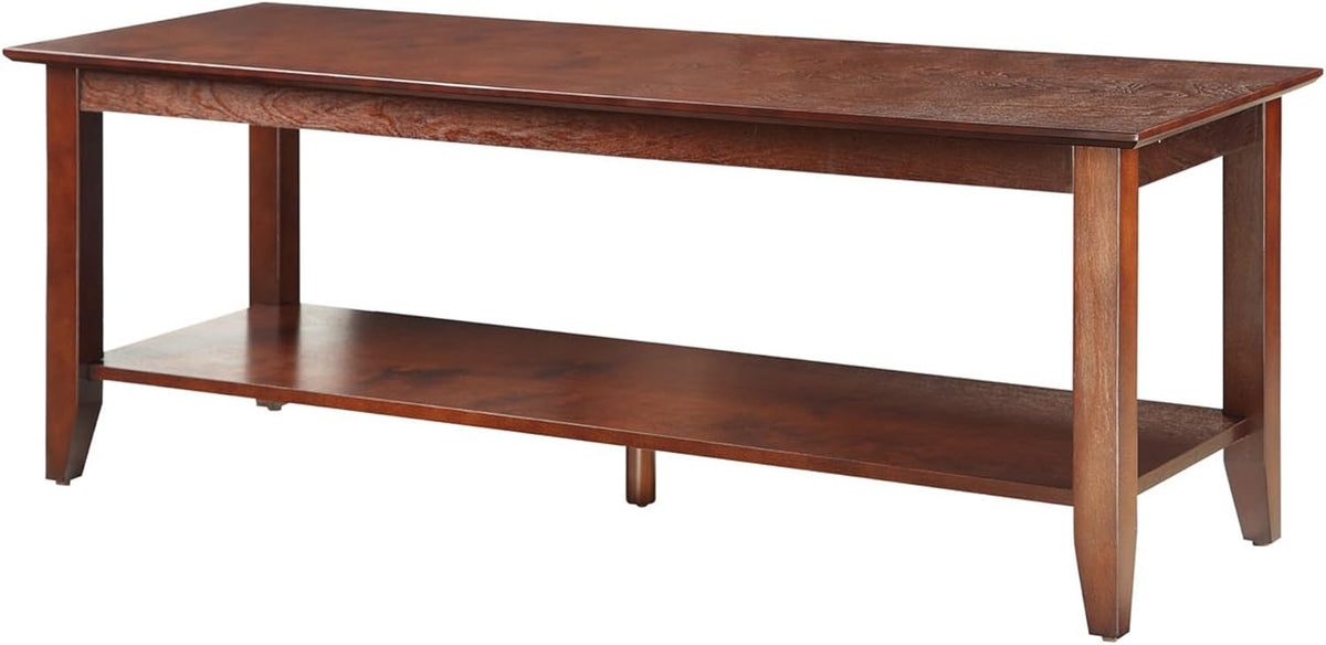 Cherry Coffee Table with Shelf M80045