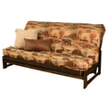 Fabric Full Size Futon Cover in Multi-Color Canadian Print S29097