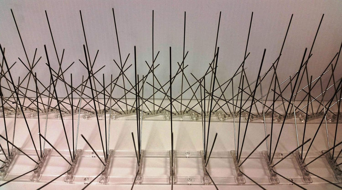 Heavy-Duty Adjustable Bird Spikes 100 ft Q6194