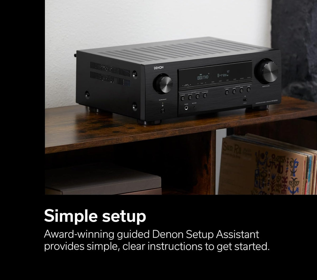 5.2 Ch Home Theater Receiver with Bluetooth & Wi-Fi N353015