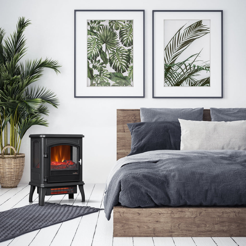 Infrared Quartz Electric Fireplace Stove Heater B153131