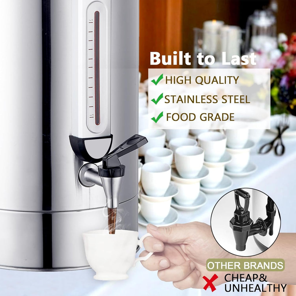 24L 160 Cup Stainless Steel Coffee Urn B2965