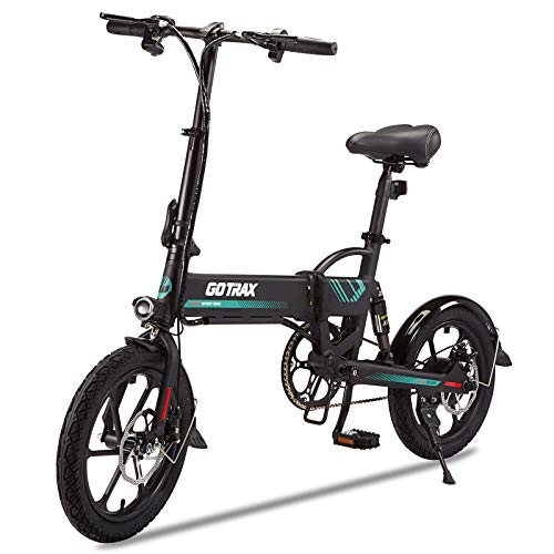 16" Folding Electric Bike with Rear Suspension S2072