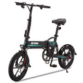 16" Folding Electric Bike with Rear Suspension S2072