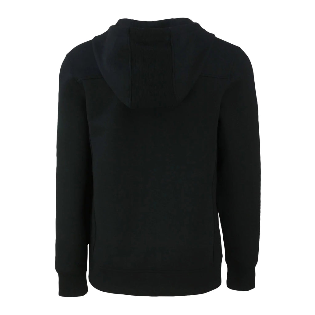 Black Half-Zip Recycled Pullover Hoodie N22565
