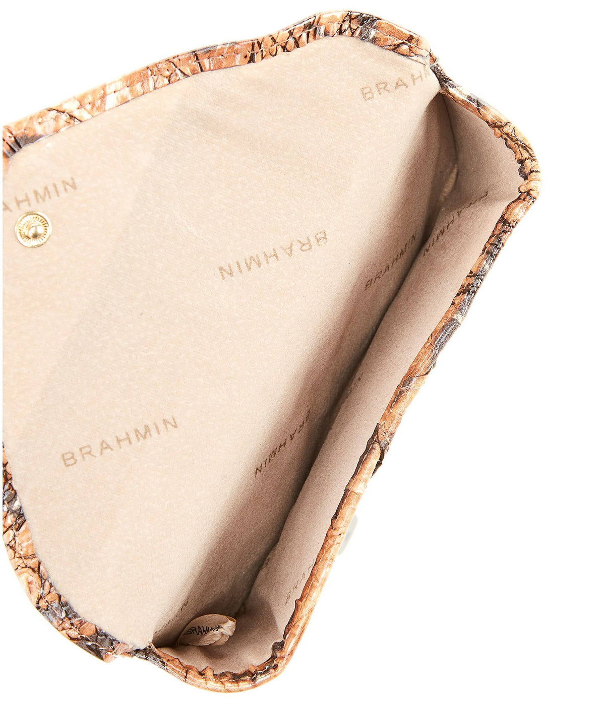 Crocodile Embossed Eyeglass Case I83170
