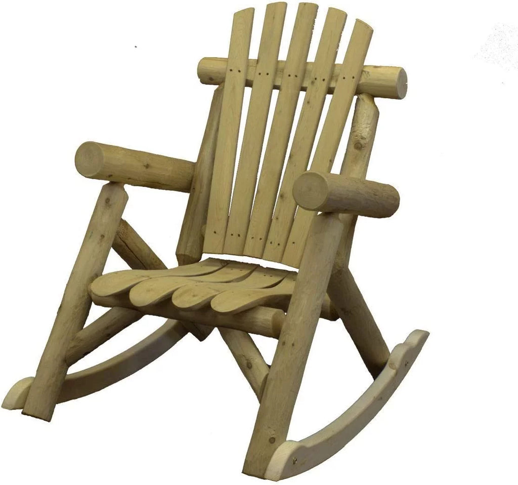 Natural Cedar Log Rocking Chair D22205