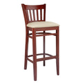 Mahogany Brown Vertical Bar Stool R87080