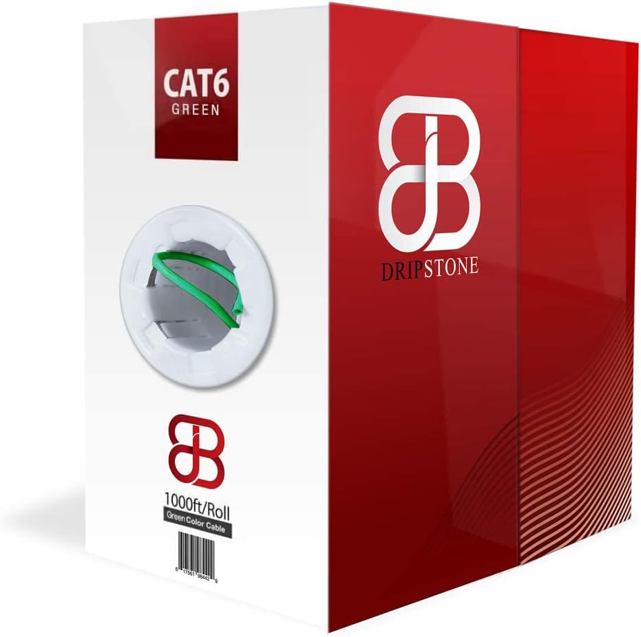 Cat6 Utp Solid Ethernet Cable 1000-feet White W99941