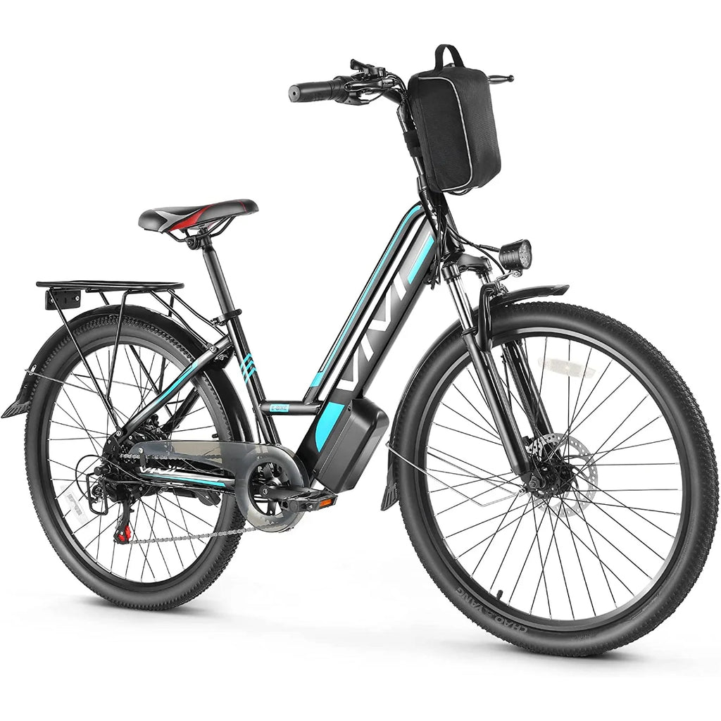 26" 500W Step-Through Electric Bike X75982