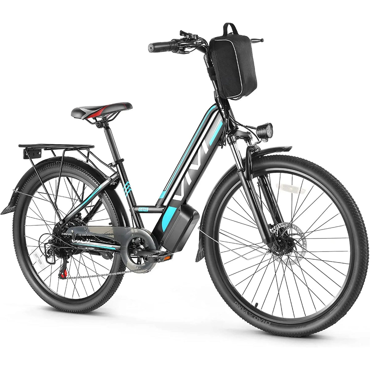 26" 500W Step-Through Electric Bike X75982
