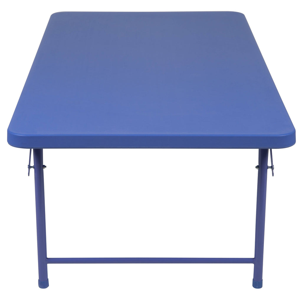 Granite White Plastic Folding Table M623476