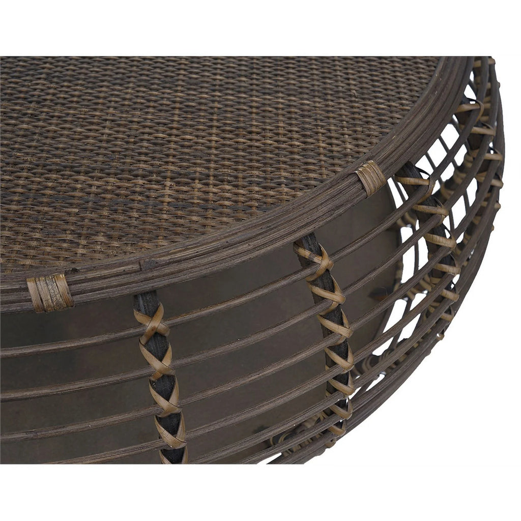 Espresso Rattan Coffee Table T2333