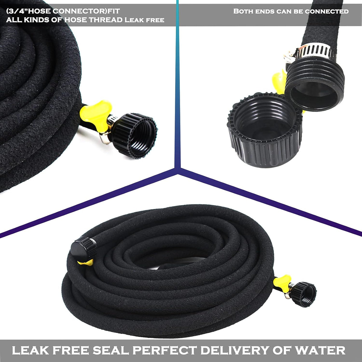 1/2’’ Soaker Hose 100 Ft Pack of 2 J61997