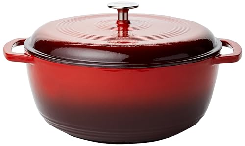 Enameled Cast Iron Covered Dutch Oven E656268