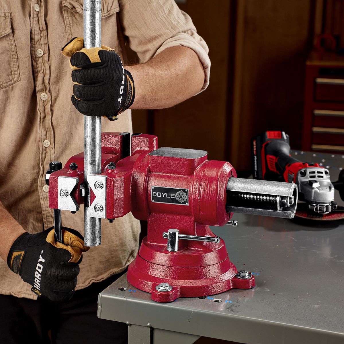 5 in. Multipurpose Vise with Anvil F915