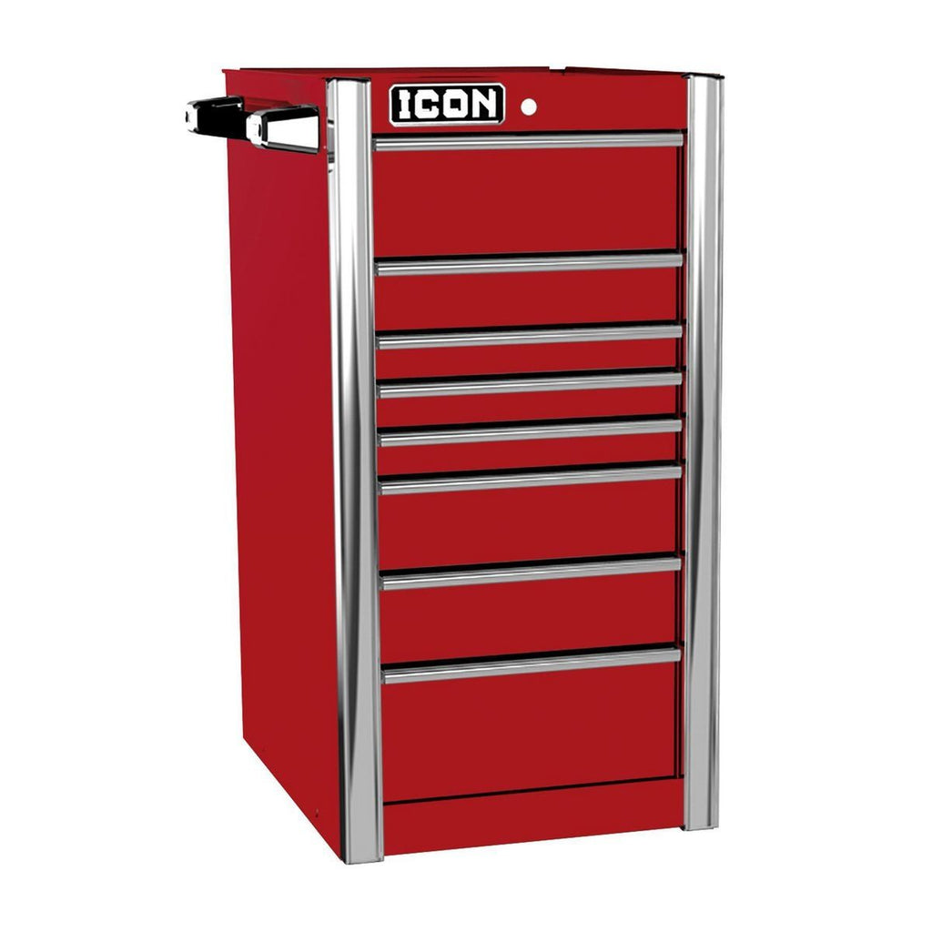 19 in. End Cab, Red X182391