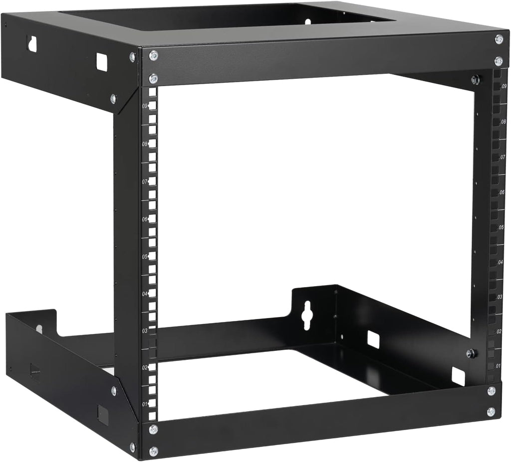 Wall Mount Rack 19 Inch Server Network Cabinet Black B5515