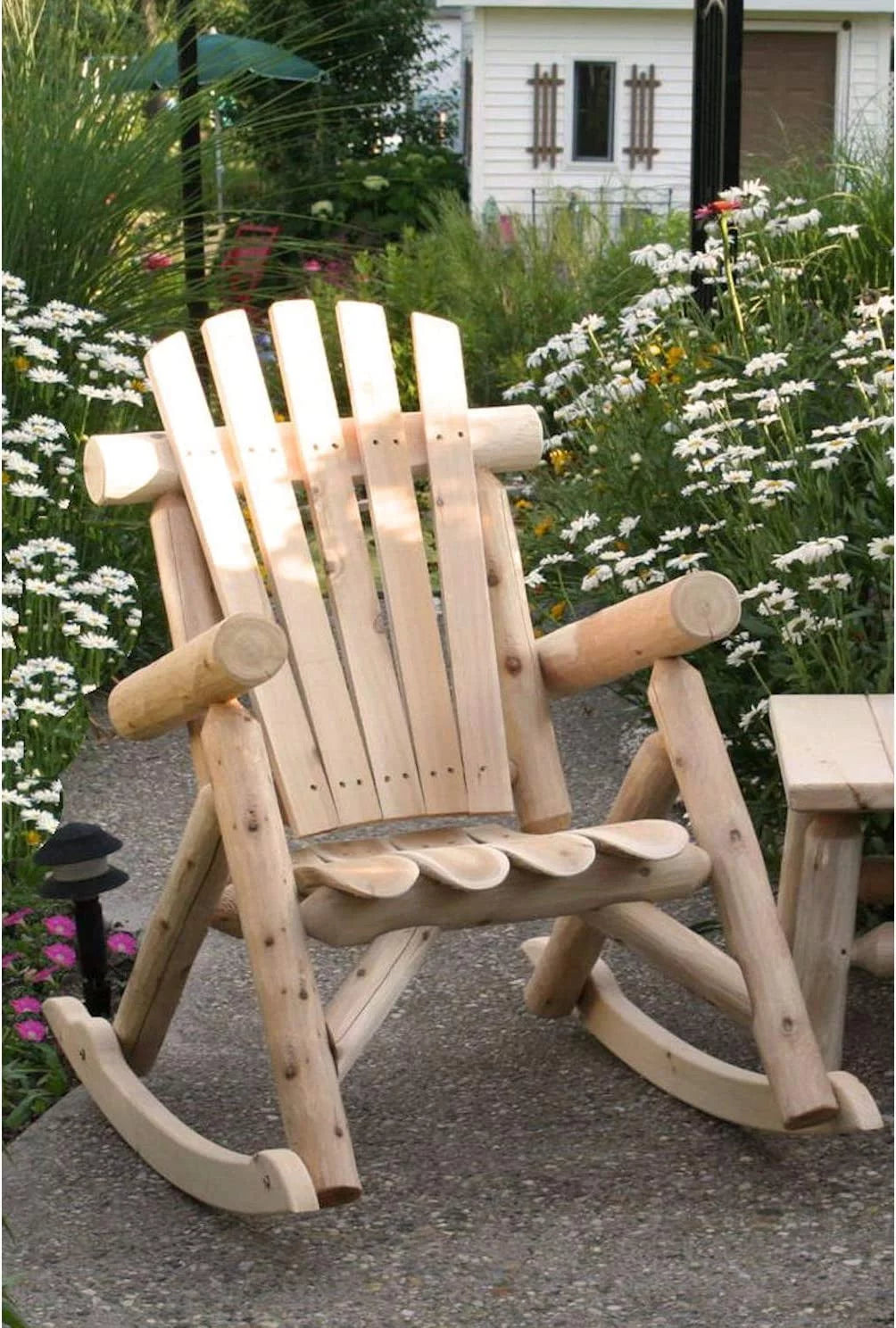 Natural Cedar Log Rocking Chair D22205