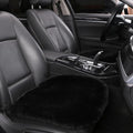 Beige Sheepskin Auto Front Seat Cushion Car Seat Cover Q25146