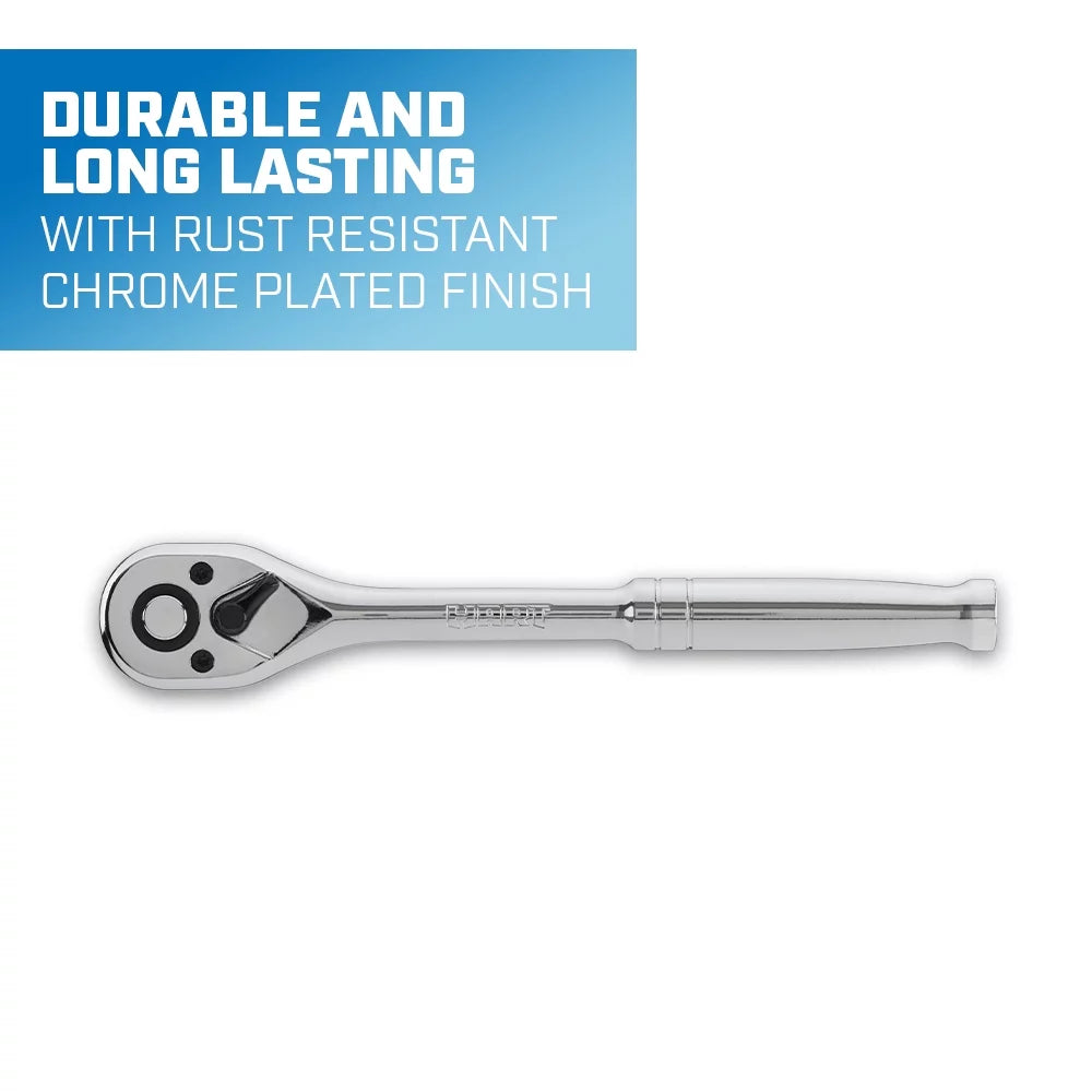 180-Piece Chrome Finish Mechanics Tool Set L52418