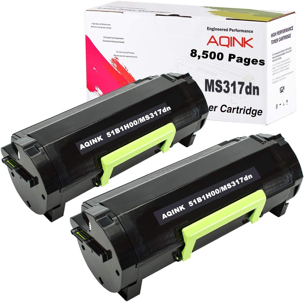 Remanufactured Toner Cartridge Replacement 2 Blacks F84061