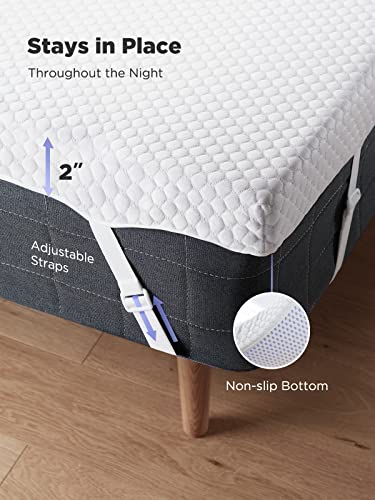 3 Inch Gel Memory Foam Mattress Topper Queen R31688