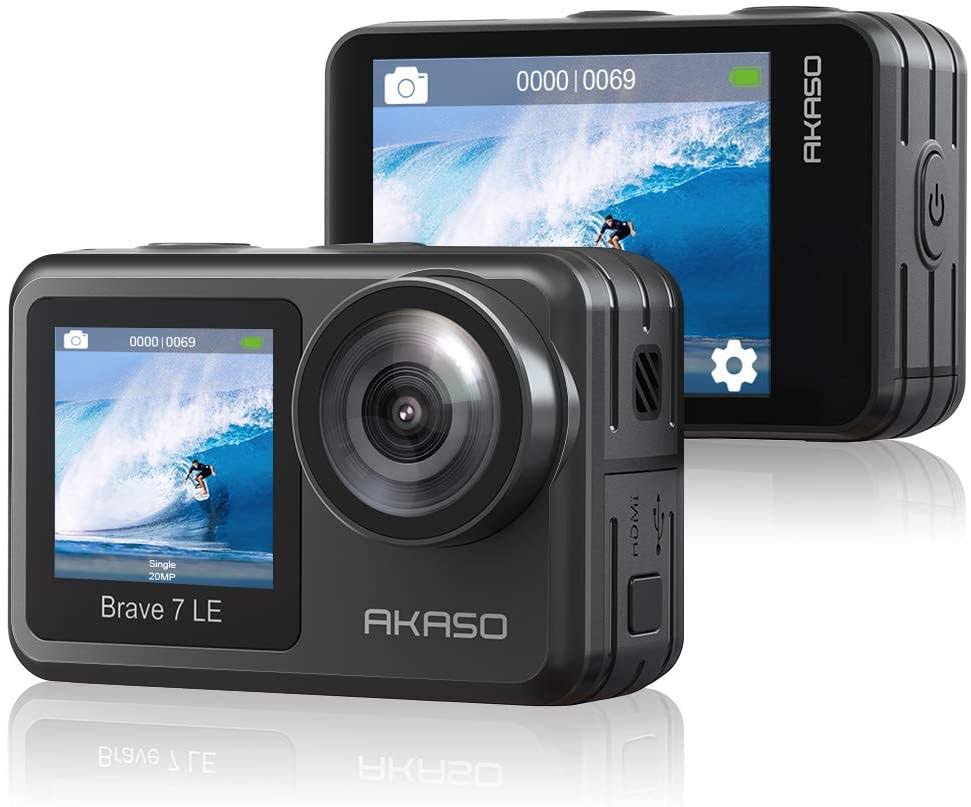 IPX7 Waterproof 4K 20MP Action Camera with Touch Screen Z161295