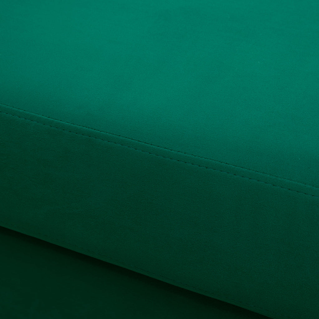 Green Upholstered Loveseat Sofa V326
