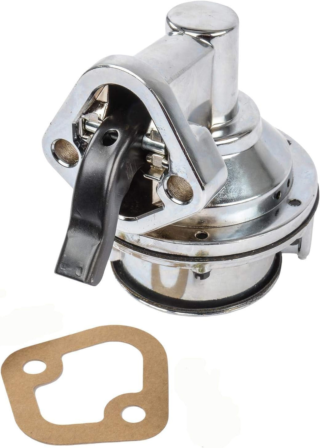 Mechanical Fuel Pump for Small Block Chevy 265-400, 110 GPH, Chrome Finish, Pack of 2 R36072