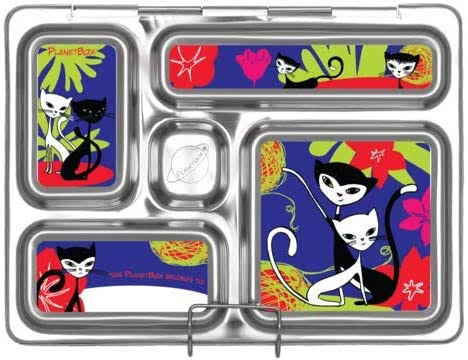 Eco-Friendly Stainless Steel Bento Lunch Box with 5 Compartments E404