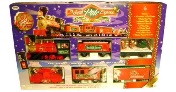 Black G Scale Christmas Train Set I7448