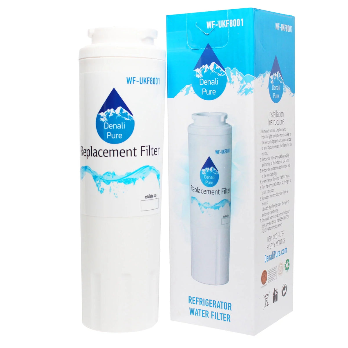 4-Pack Refrigerator Water Filter Q268