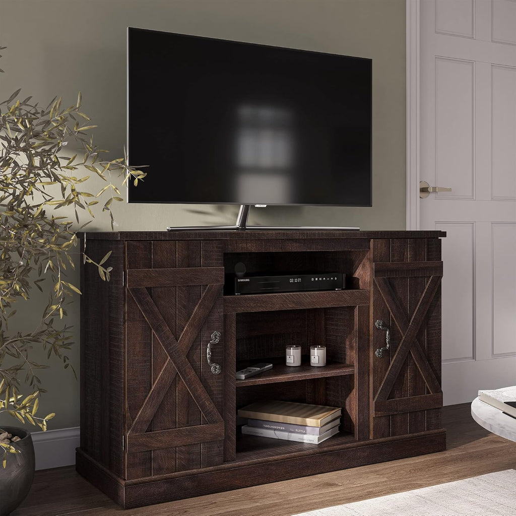 Espresso Electric Fireplace TV Stand B471