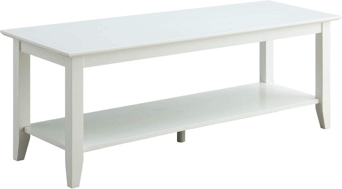 Cherry Coffee Table with Shelf M80045