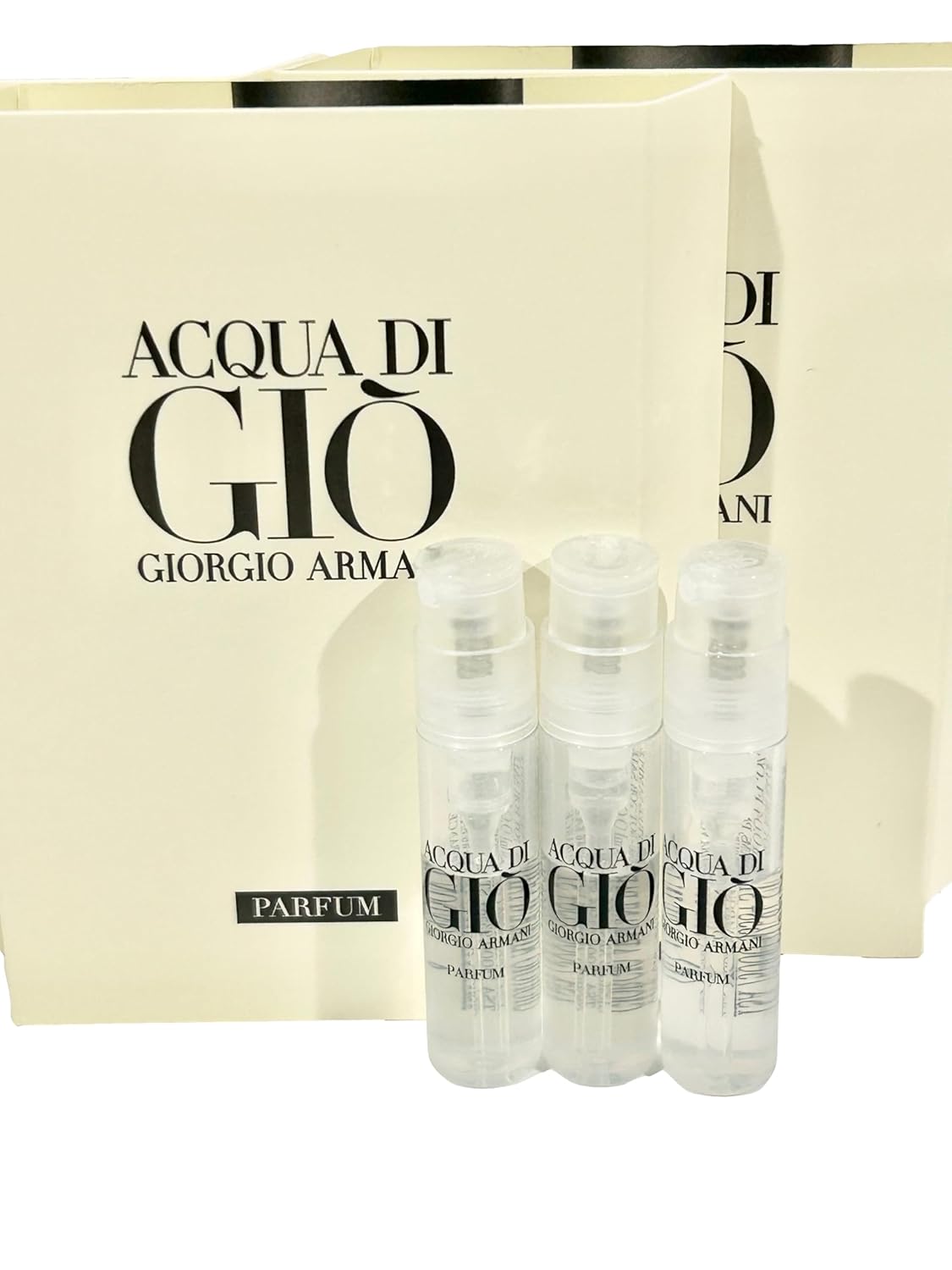 3 Pcs Acqua Di Gio Parfum Sample Spray Perfume 1.2ml K68607