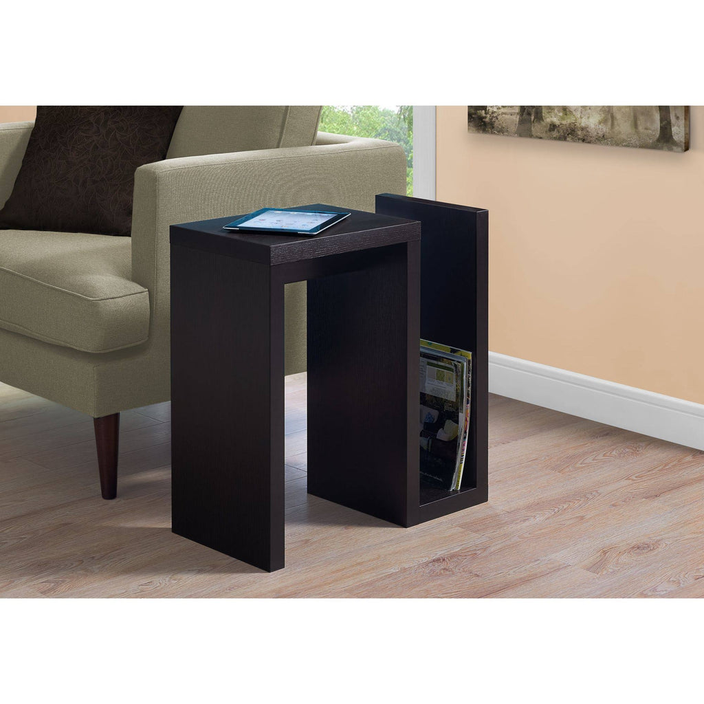 Cappuccino Brown Rectangular Accent Table S4072