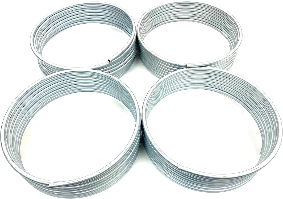 Four Coils of 25 Foot Zinc Plated 5/16 Inch Tubing Pack of 2 U101198