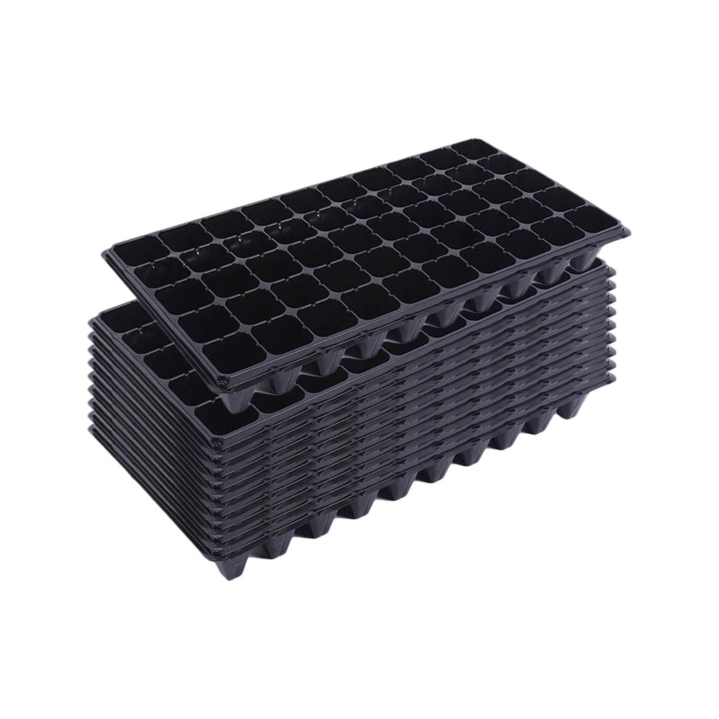 10 Pieces Seedling Trays with Holes Y196621